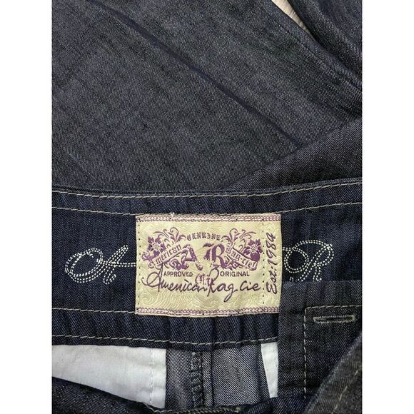 American Rag Flare Denim Jeans Dark Wash Women’s Junior’s Sz 3 - Picture 5 of 6